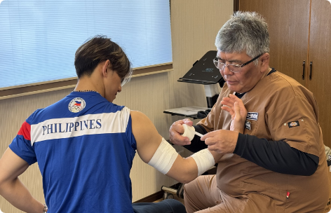 テーピング・ストレッチ